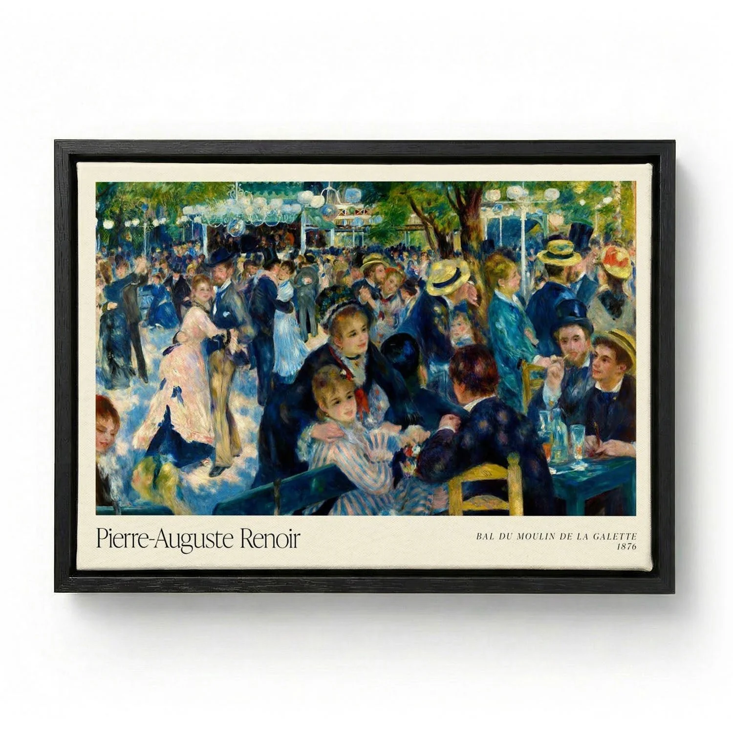 Bal du le Moulin de la Galette Art Exhibition by Pierre A. Renoir - Image 5