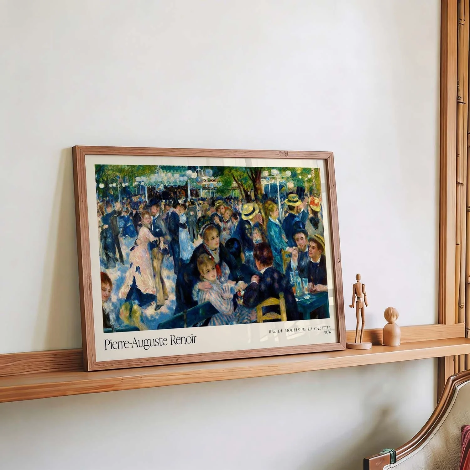Bal du le Moulin de la Galette Art Exhibition by Pierre A. Renoir - Image 4