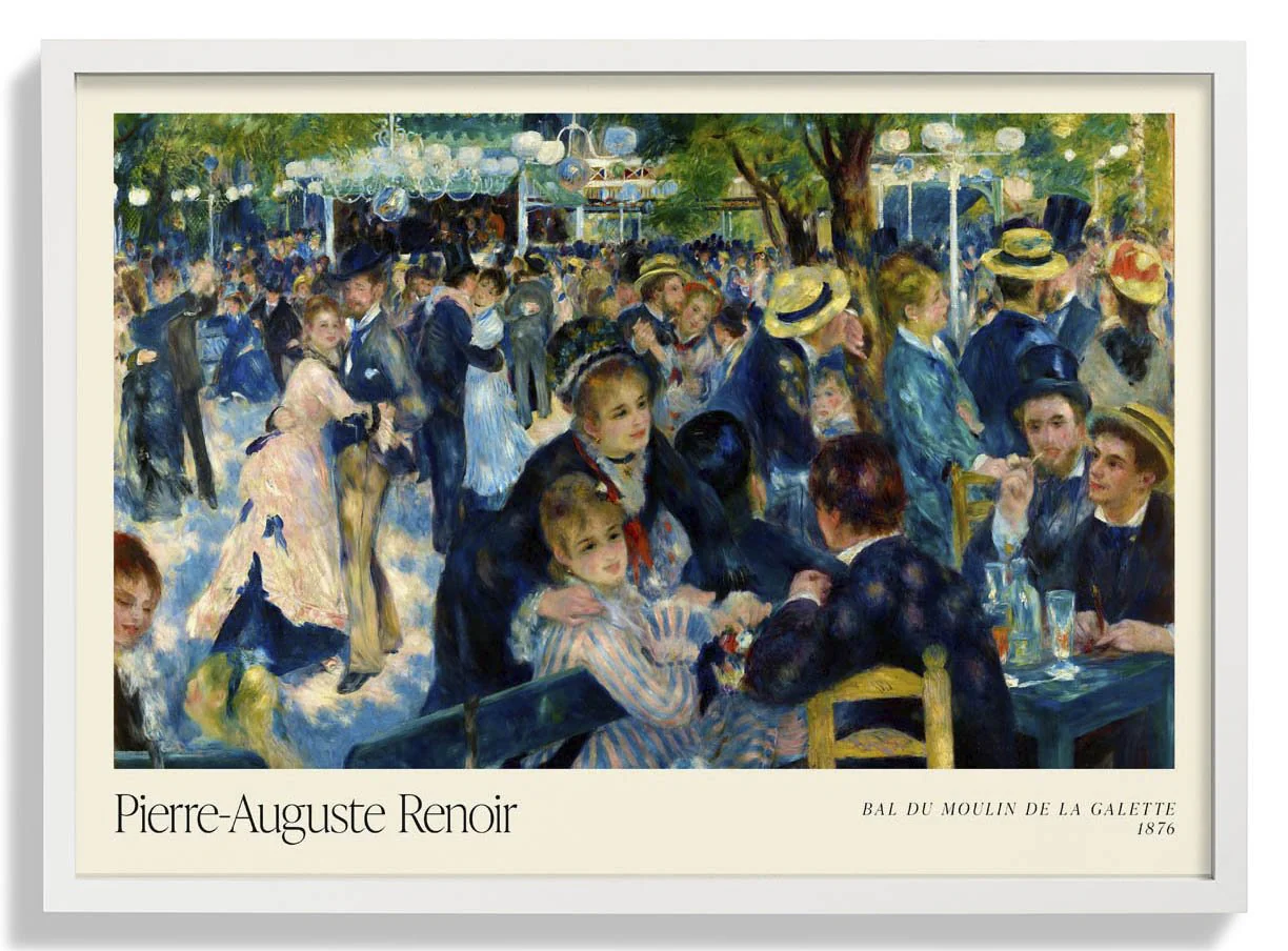 Bal du le Moulin de la Galette Art Exhibition by Pierre A. Renoir - Image 5