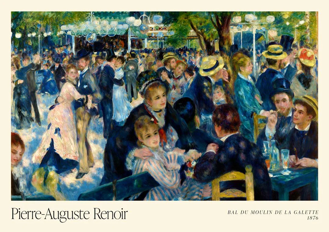 Bal du le Moulin de la Galette Art Exhibition by Pierre A. Renoir - Image 8