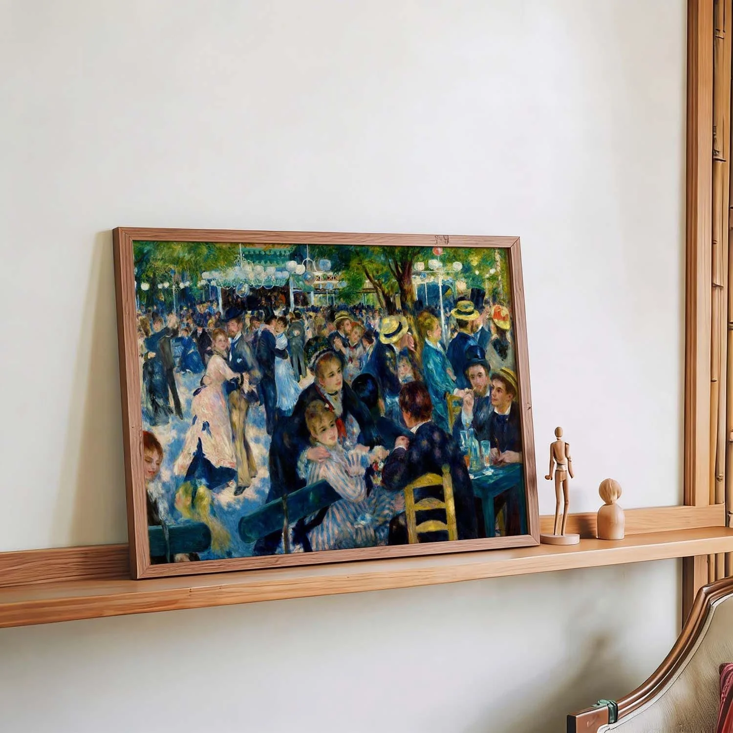 Bal du le Moulin de la Galette Painting by Pierre A. Renoir - Image 4
