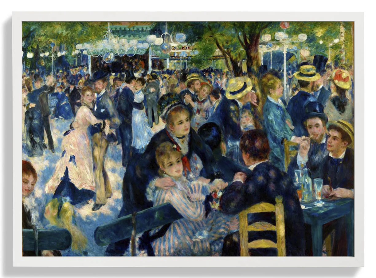 Bal du le Moulin de la Galette Painting by Pierre A. Renoir - Image 5
