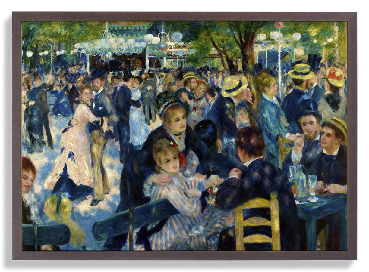Bal du le Moulin de la Galette Painting by Pierre A. Renoir - Image 7