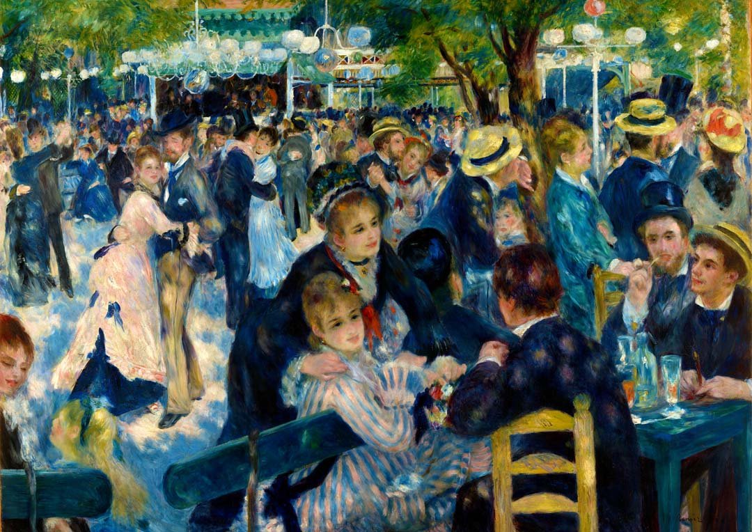 Bal du le Moulin de la Galette Painting by Pierre A. Renoir - Image 8
