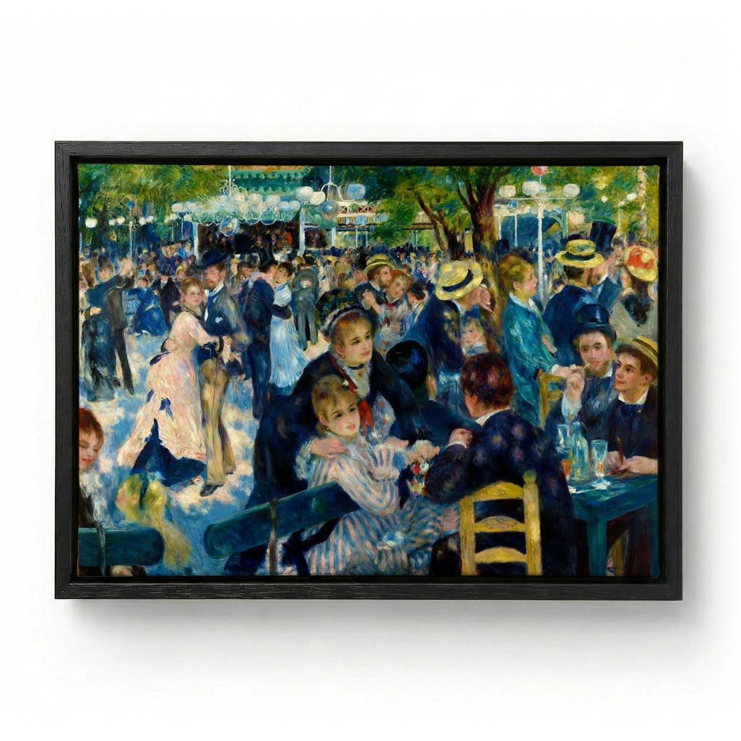 Bal du le Moulin de la Galette Painting by Pierre A. Renoir - Image 5