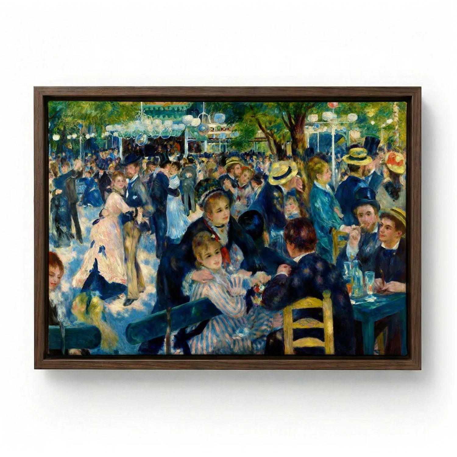Bal du le Moulin de la Galette Painting by Pierre A. Renoir - Image 6