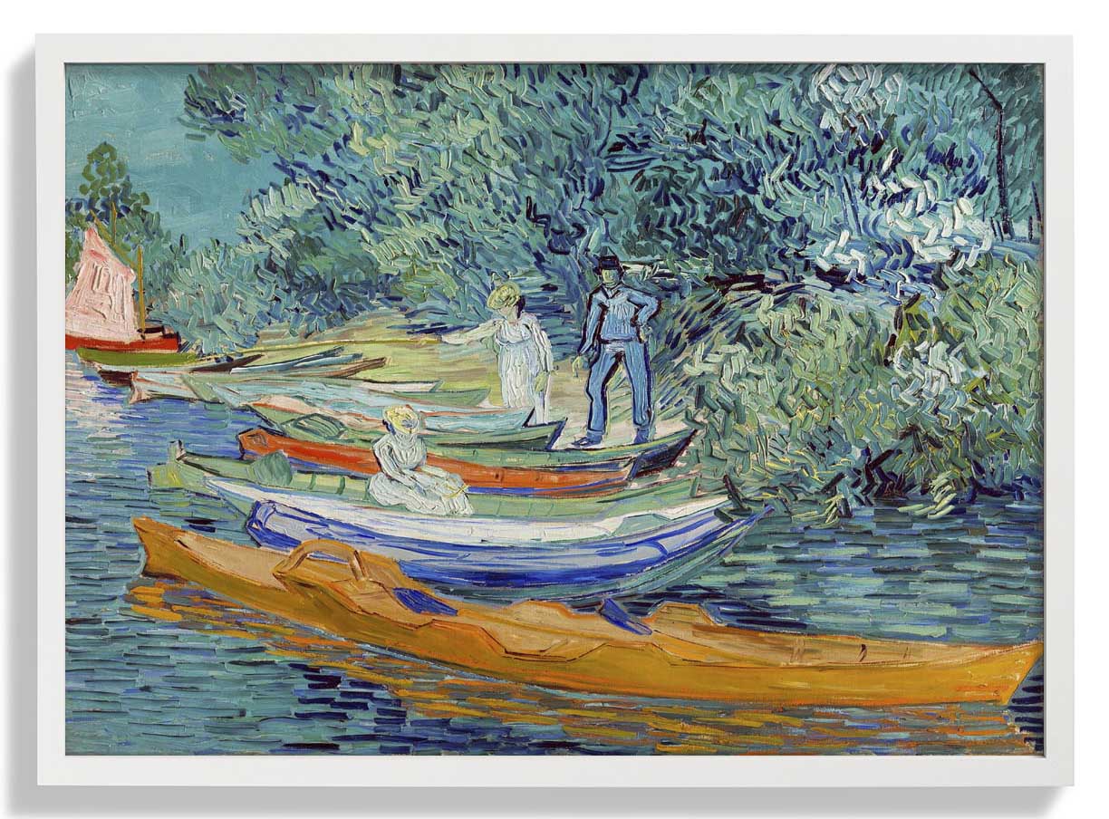 Bank of the Oise at Auvers by Van Gogh - Image 5