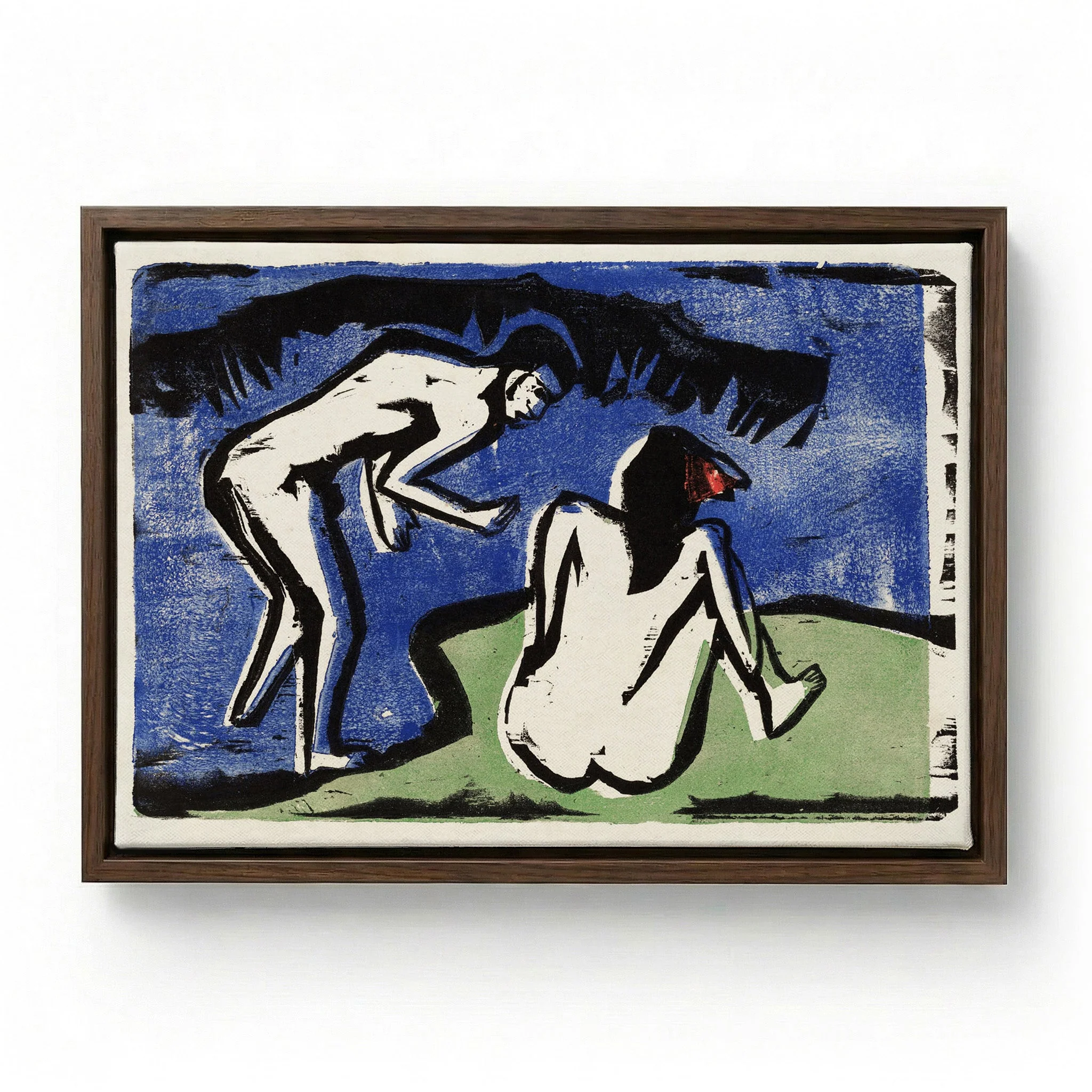 Bathing Couple by Ernst Kirchner - Image 6