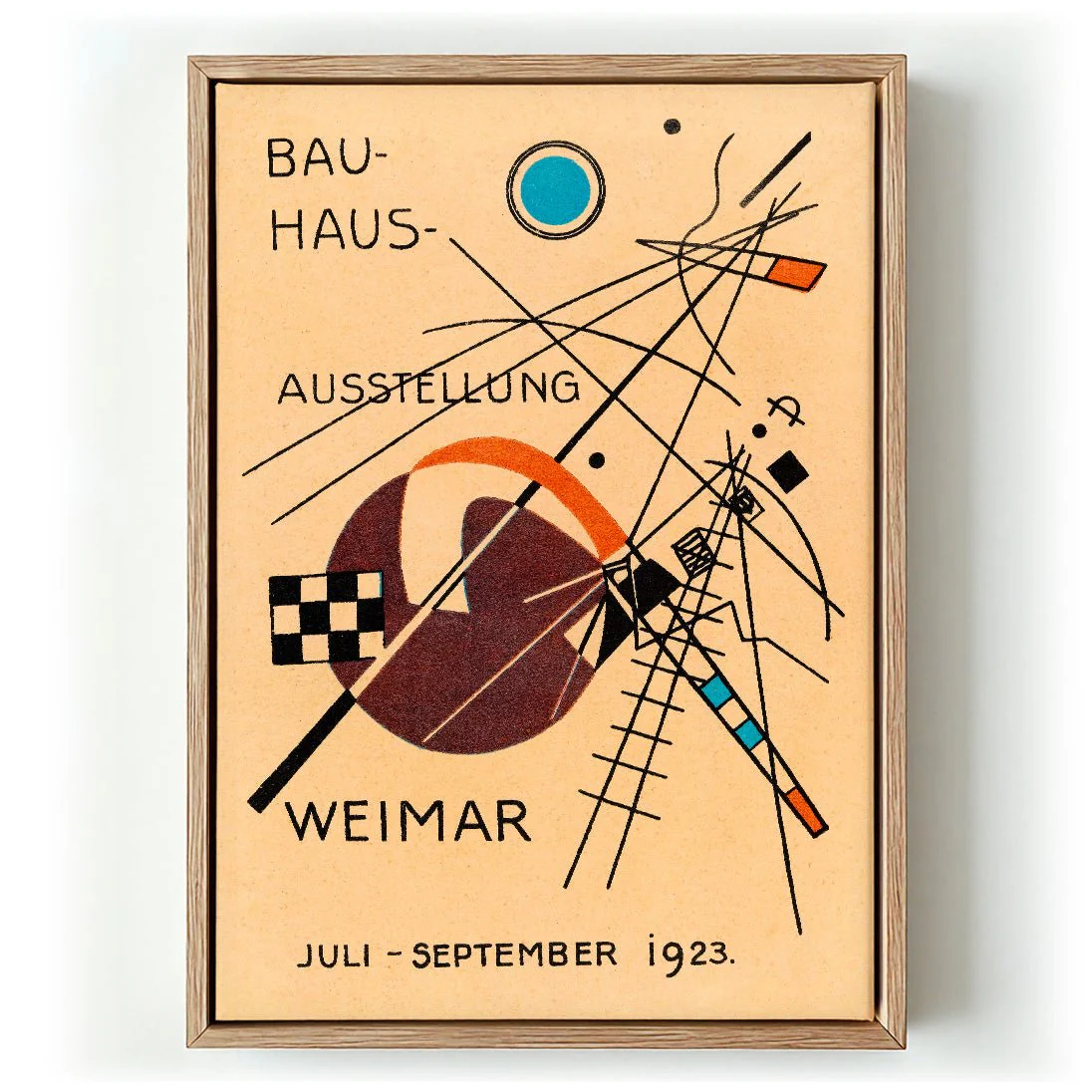 Bauhaus Ausstellung 1923 Weimar by Wassily Kandinsky