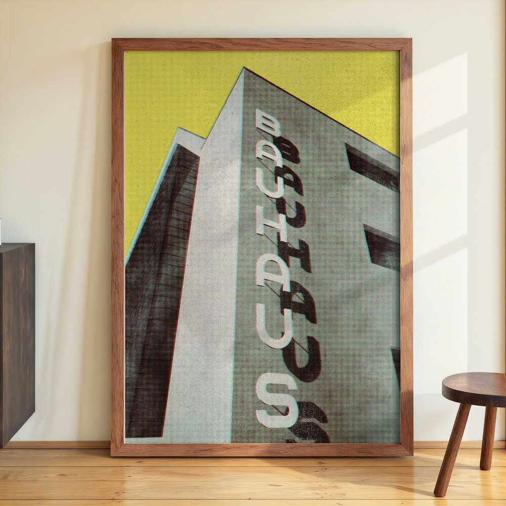 Bauhaus Dessau architecture in vintage magazine style by Rosana Laiz Blursbyai - Image 3