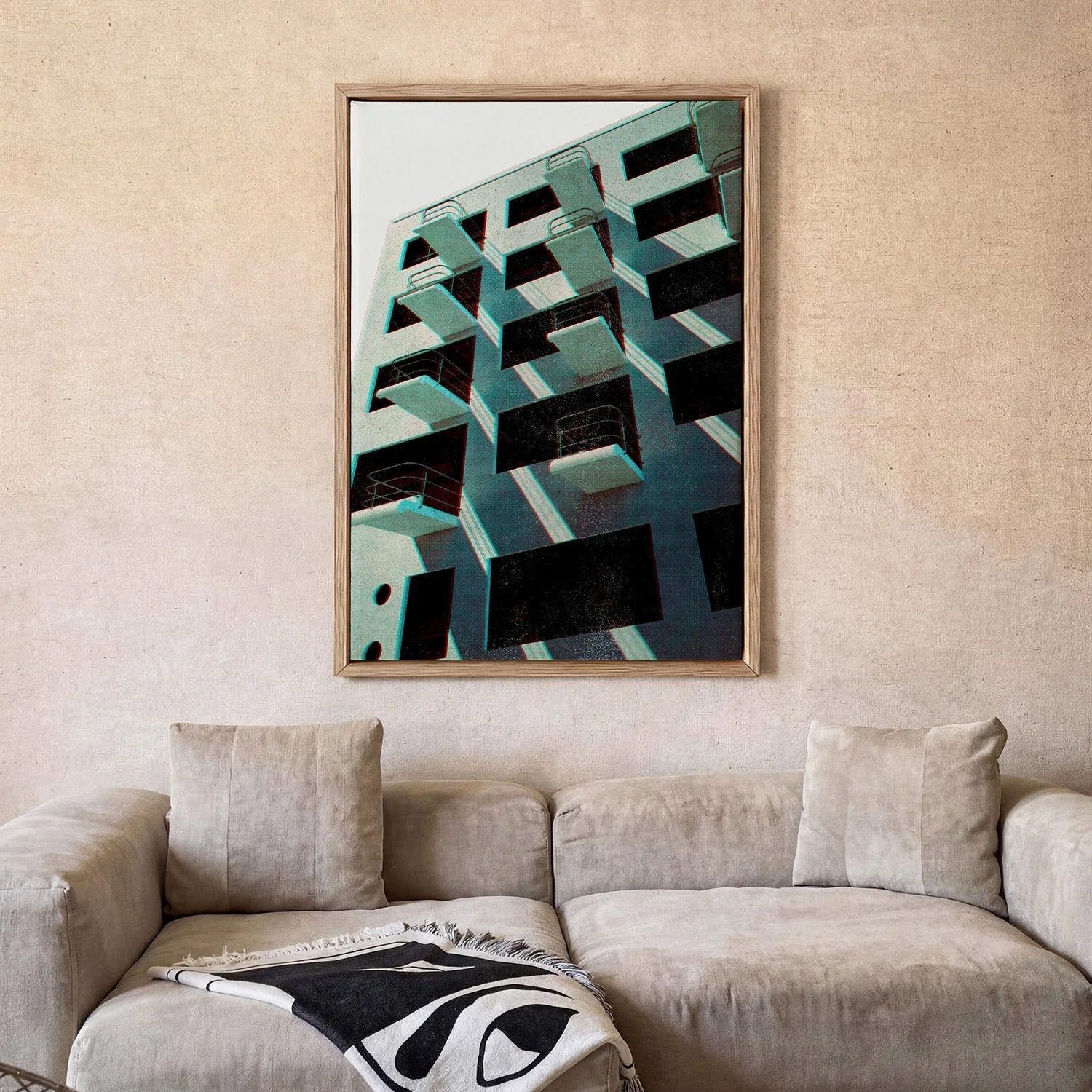 Bauhaus Dessau architecture in vintage magazine style VI by Rosana Laiz Blursbyai - Image 2