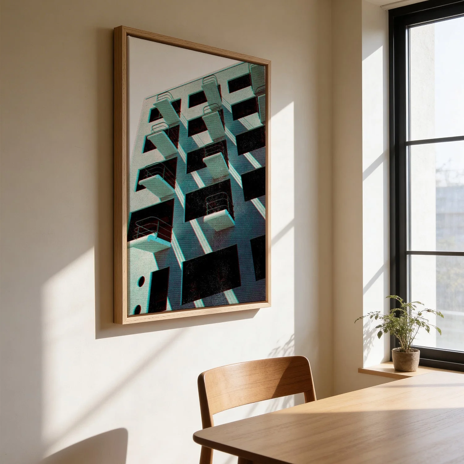 Bauhaus Dessau architecture in vintage magazine style VI by Rosana Laiz Blursbyai - Image 3