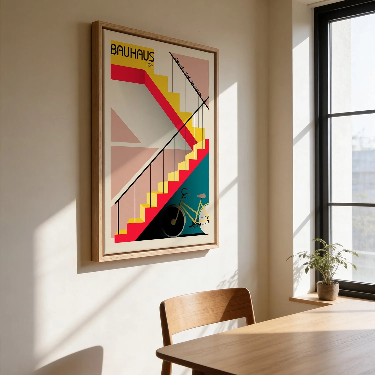 Bauhaus-Gestalt. Rad. Moderne Shape. Wheel. Modern by Fadil Roze - Image 3