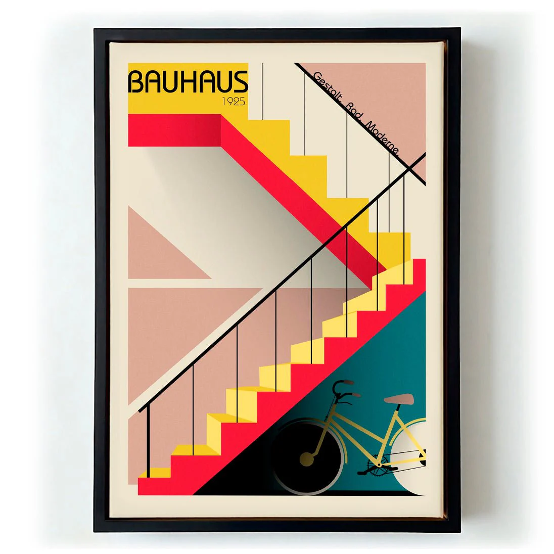 Bauhaus-Gestalt. Rad. Moderne Shape. Wheel. Modern by Fadil Roze - Image 5