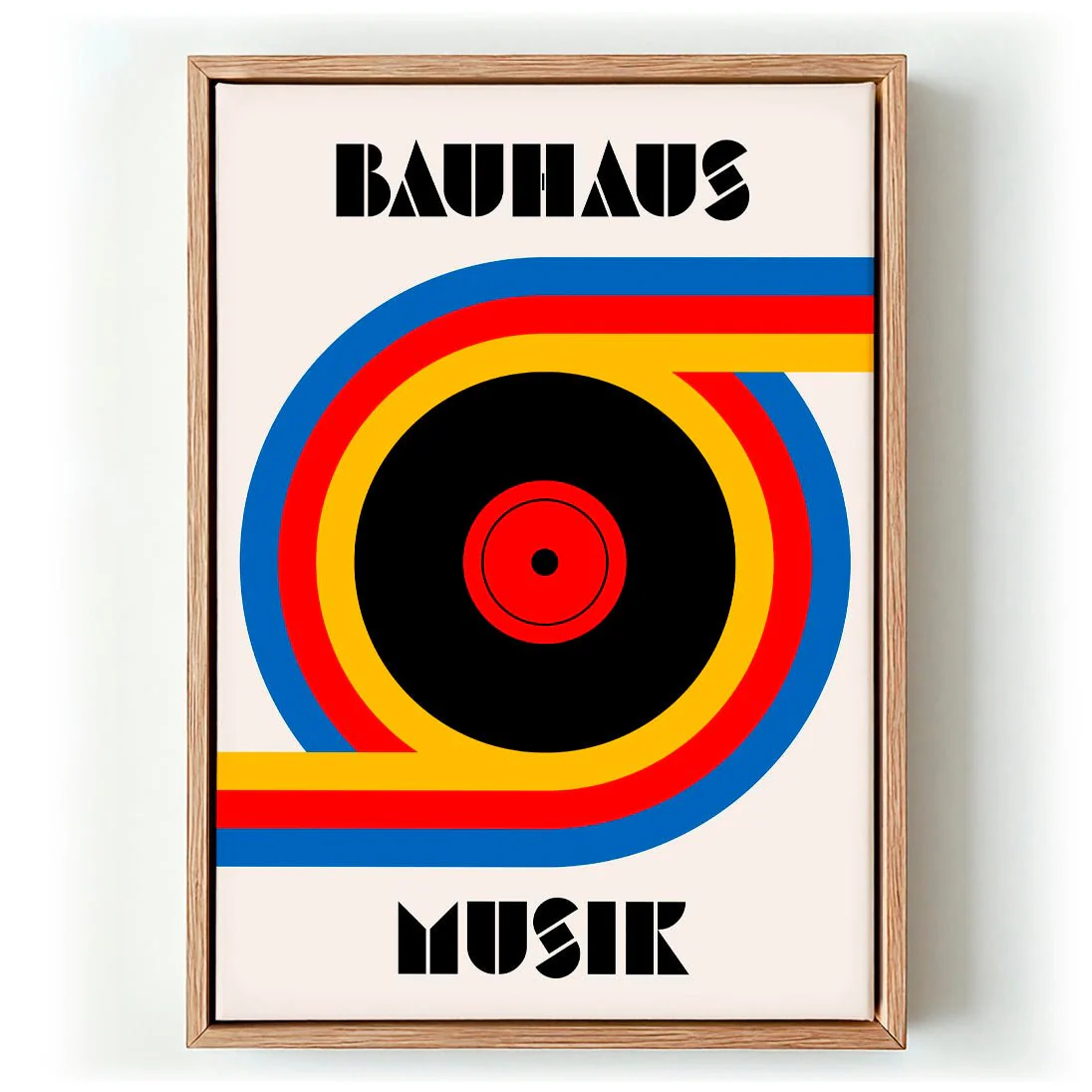 Bauhaus Musik Vinyl by Retrodrome