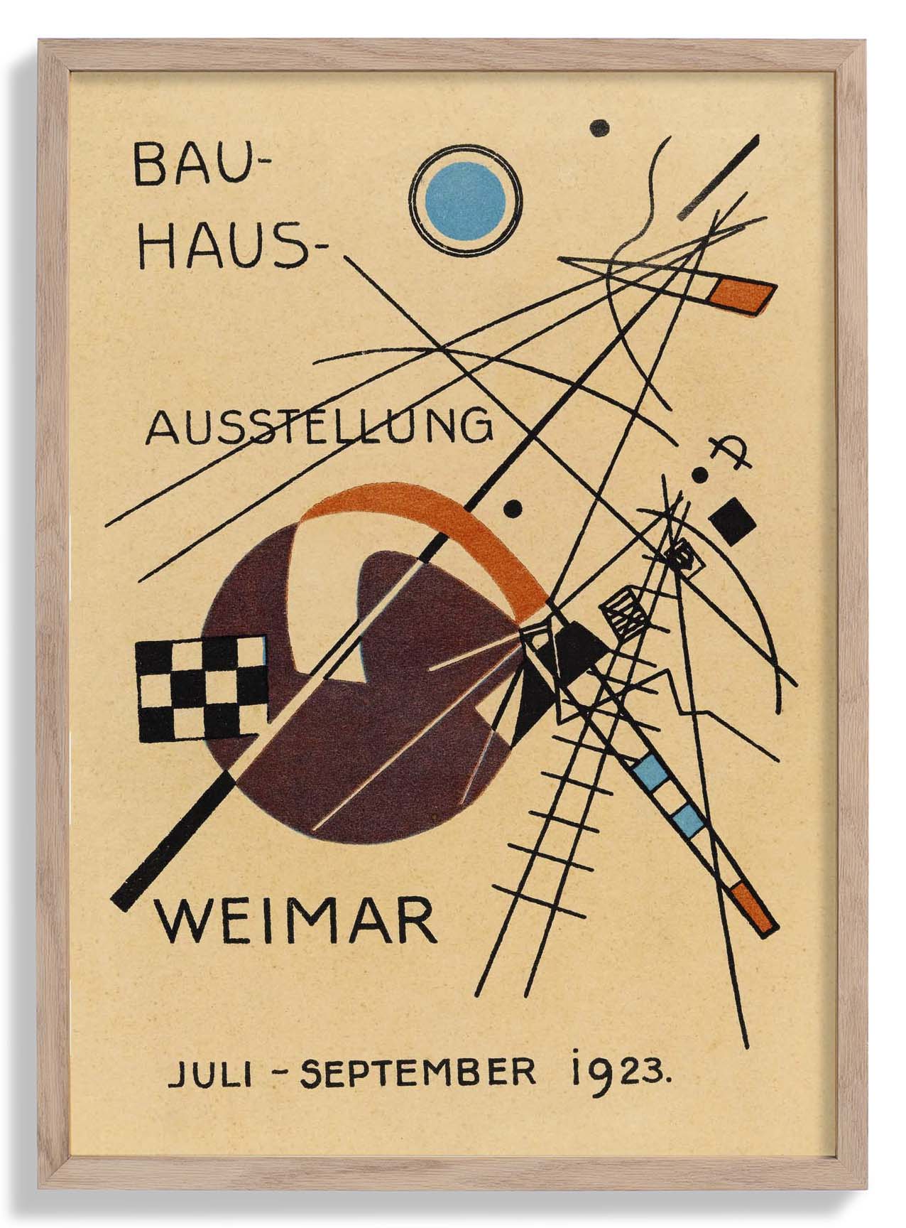 Bauhaus Ausstellung 1923 Weimar by Wassily Kandinsky