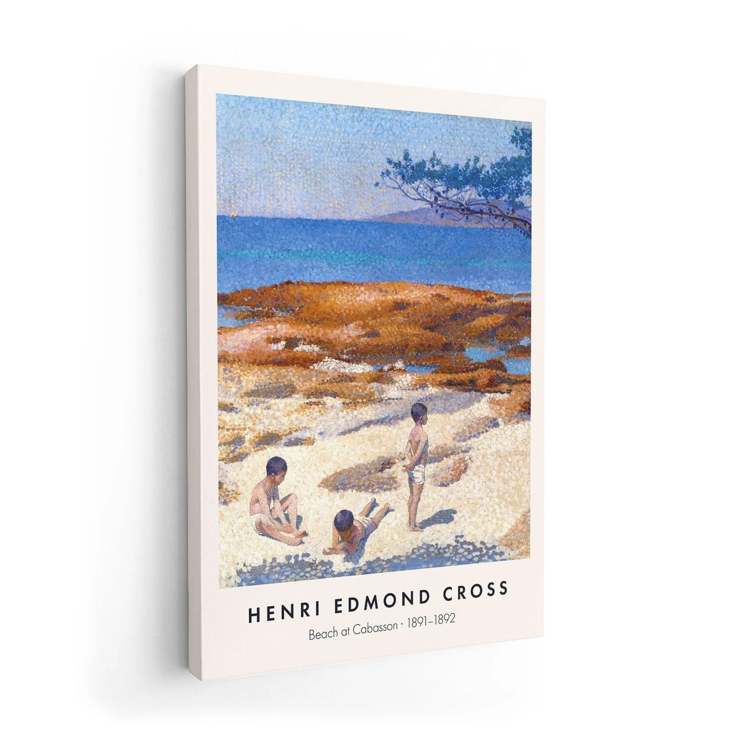 Beach at Cabasson by Henri Edmond Cross - Image 7