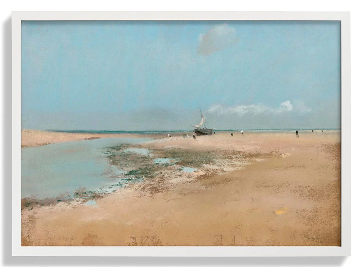 Beach at Low Tide by Edgar Degas - Image 5