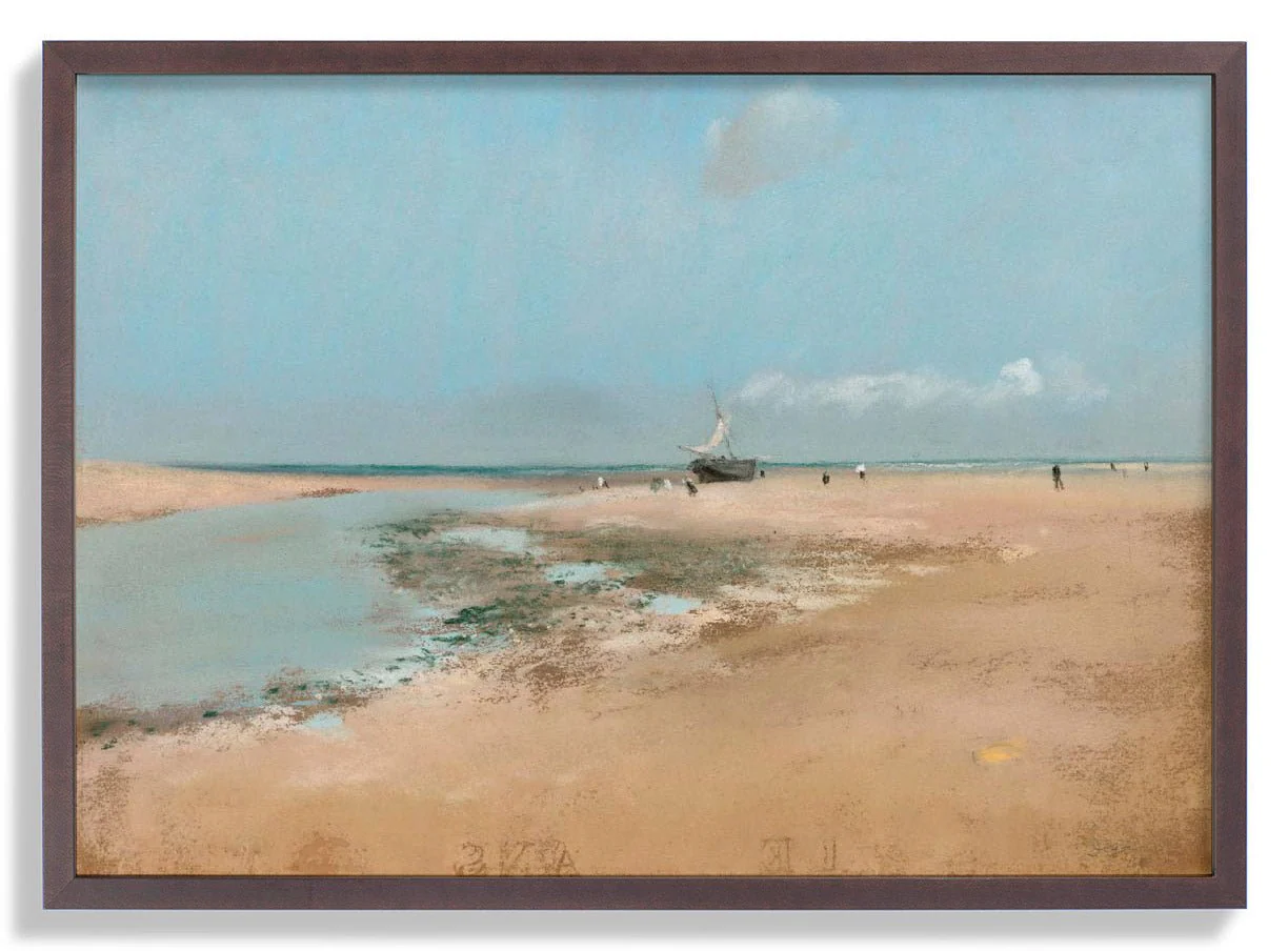 Beach at Low Tide by Edgar Degas - Image 7
