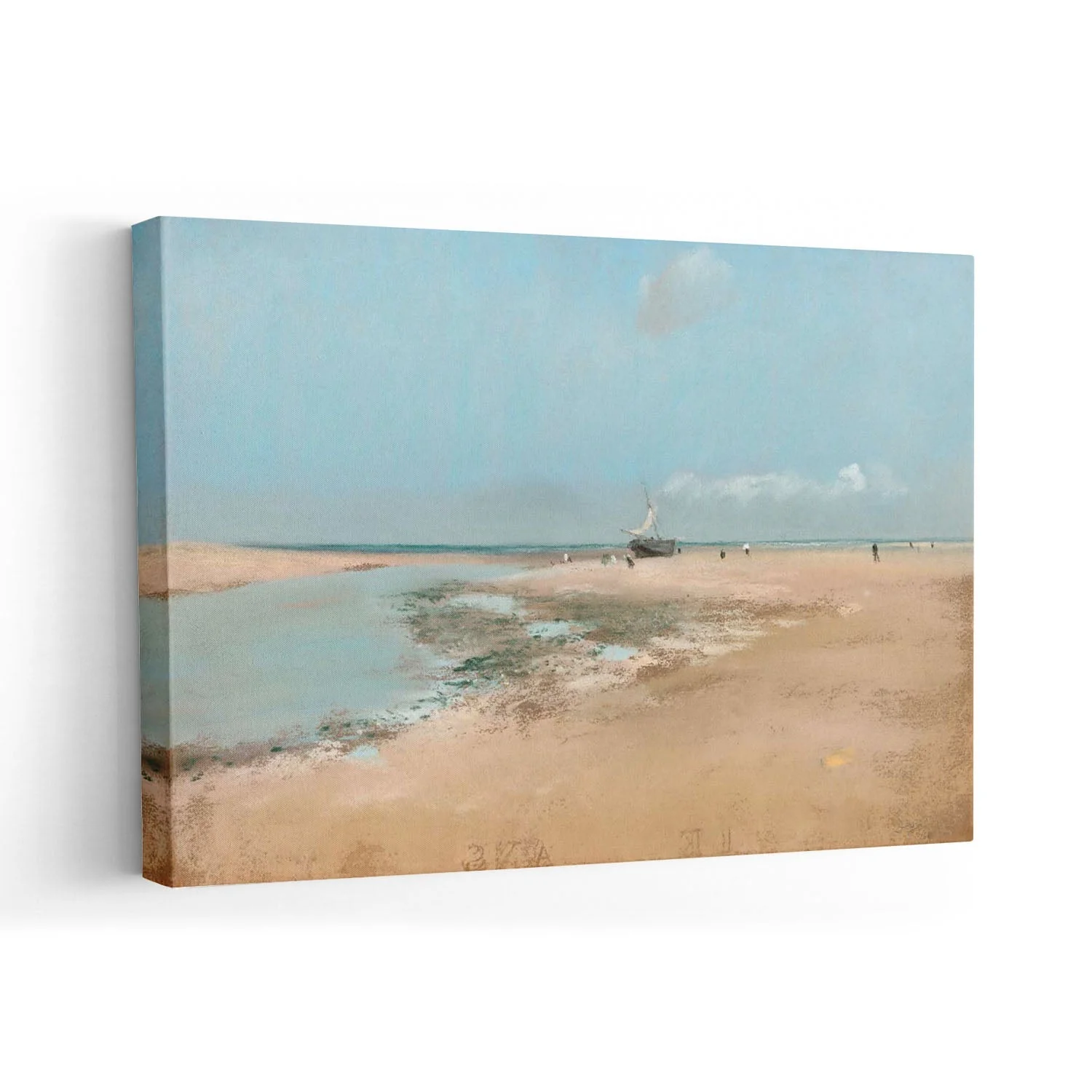 Beach at Low Tide by Edgar Degas - Image 7