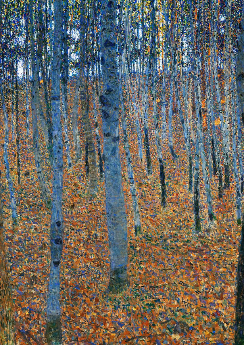 Beech Grove II by Gustav Klimt - Image 8