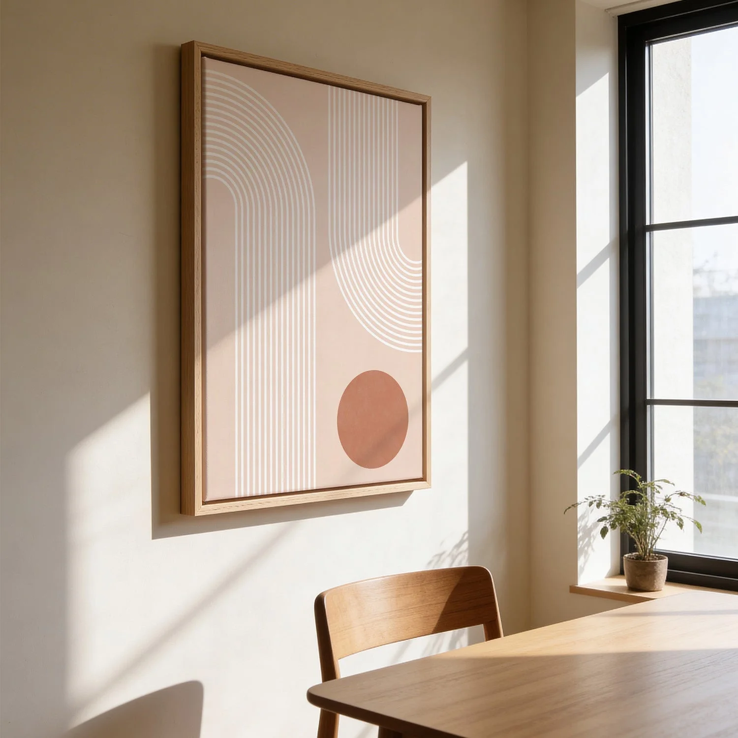 Beige Arc Poster by Elena Ristova - Image 3