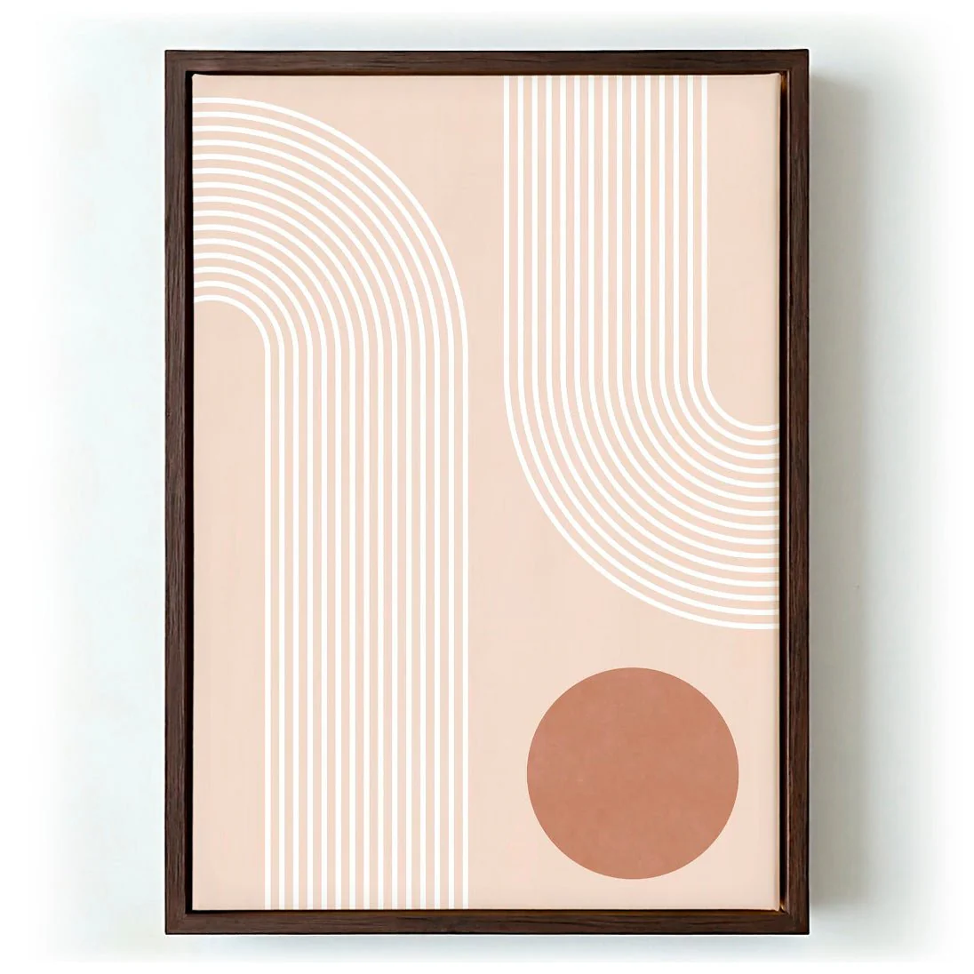 Beige Arc Poster by Elena Ristova - Image 6
