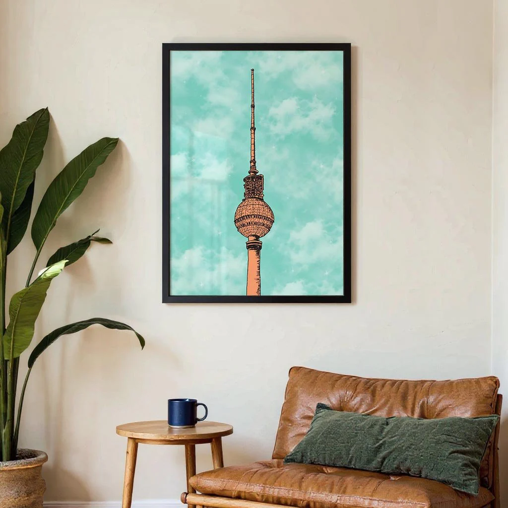 Berlin Blue Skies TV Tower by Kaitlyn Parker - Image 3