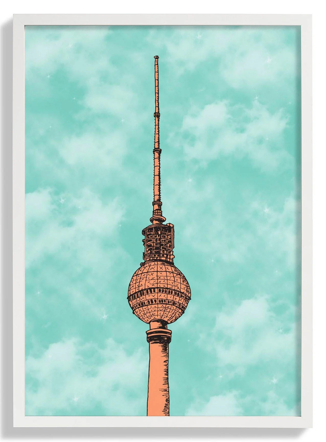 Berlin Blue Skies TV Tower by Kaitlyn Parker - Image 5
