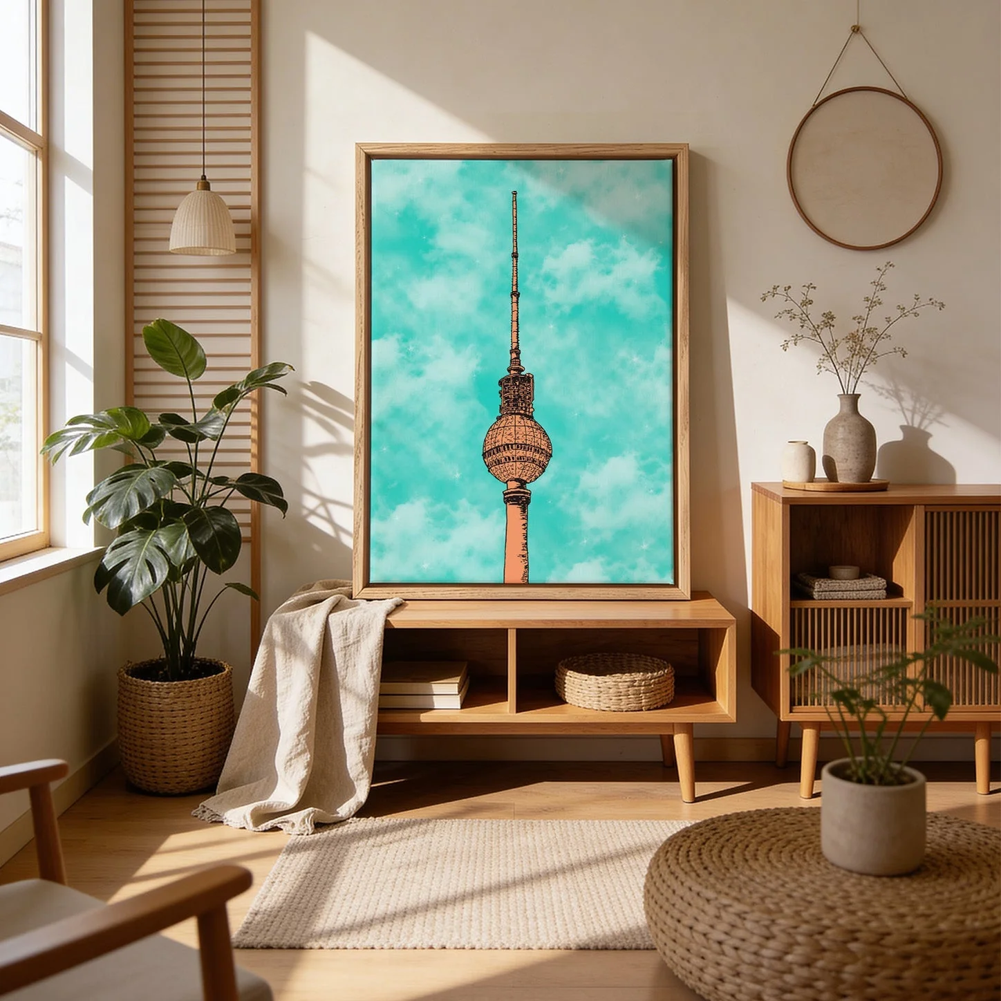 Berlin Blue Skies TV Tower by Kaitlyn Parker - Image 4