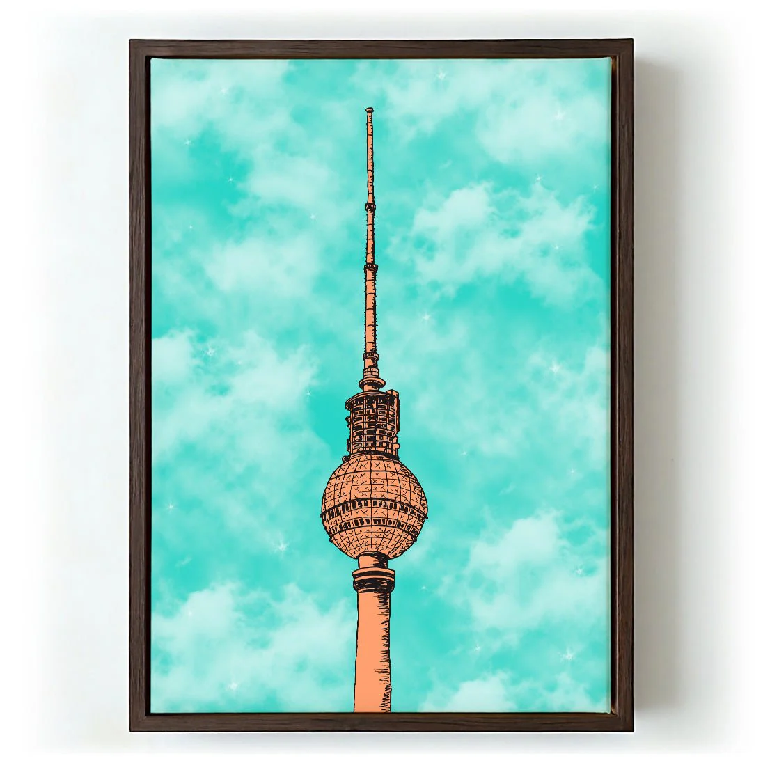 Berlin Blue Skies TV Tower by Kaitlyn Parker - Image 5