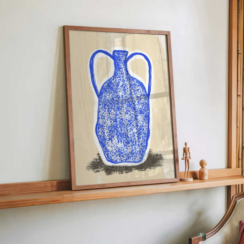 Big Blue Vase by Martina - Image 2