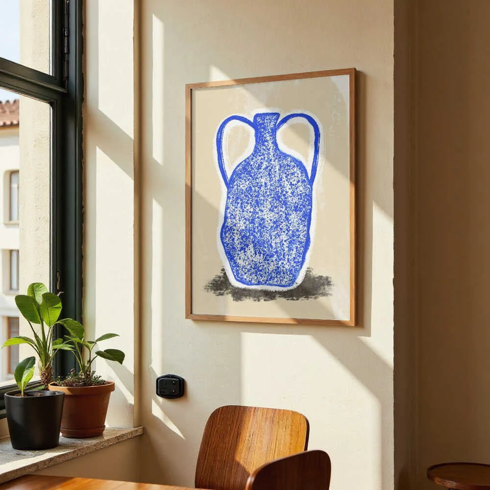 Big Blue Vase by Martina - Image 4