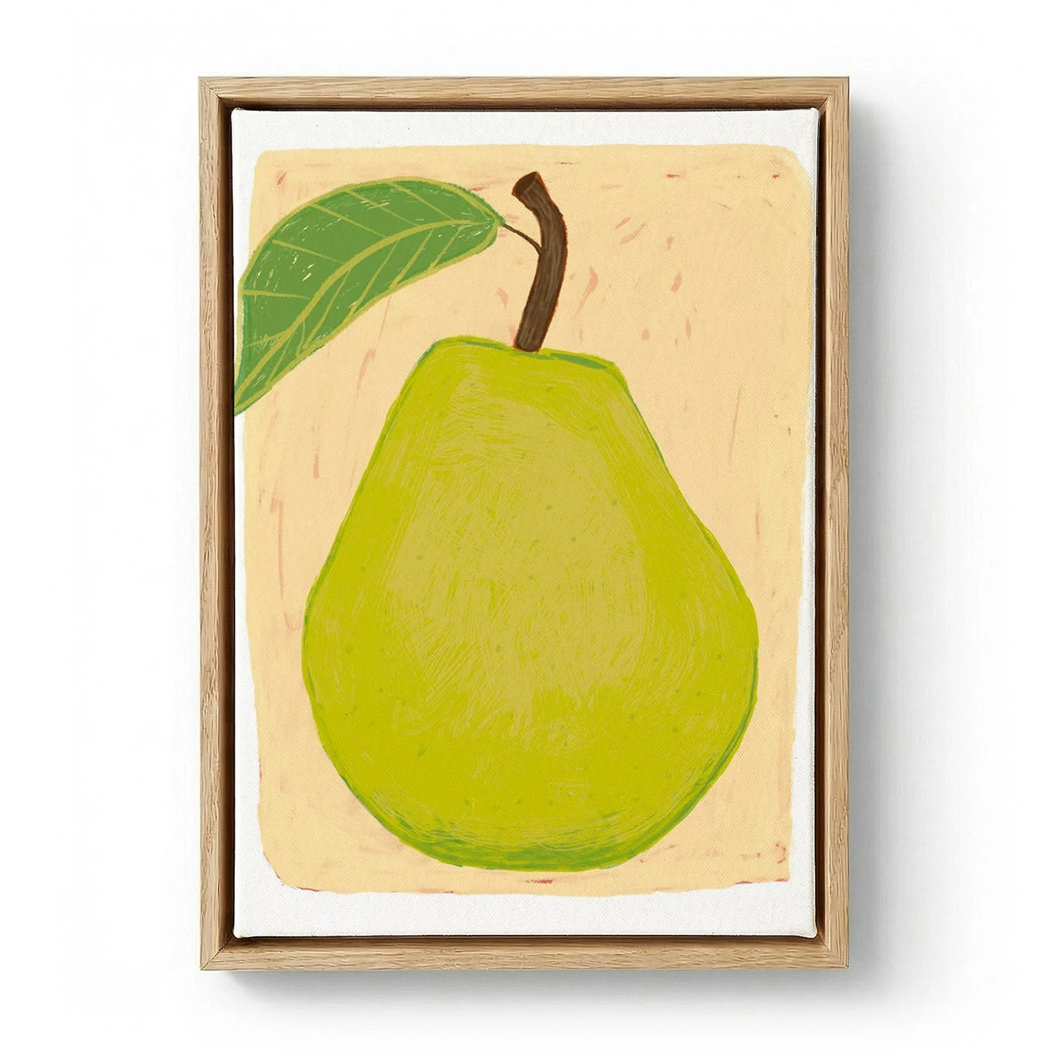 Big green pear by Sharyn Bursic