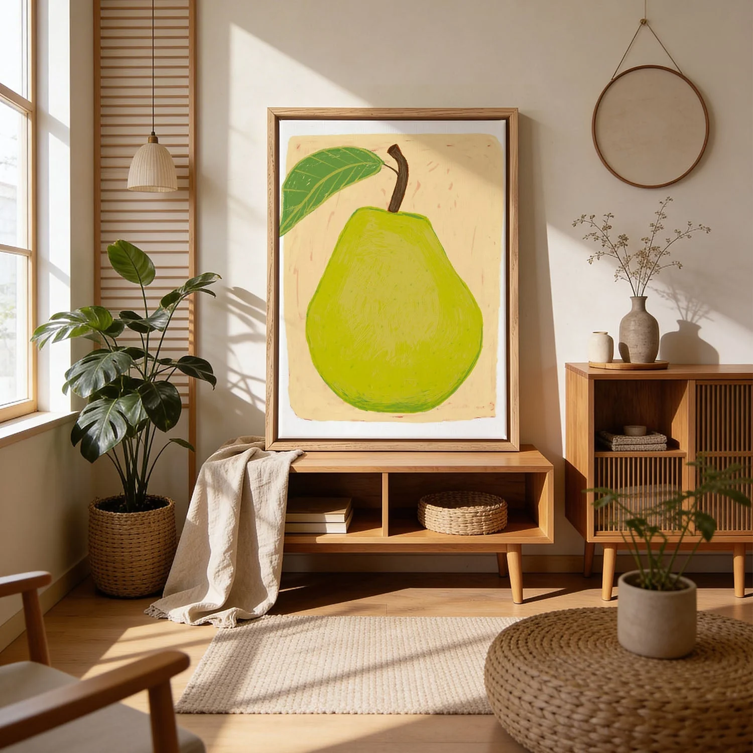 Big green pear by Sharyn Bursic - Image 4