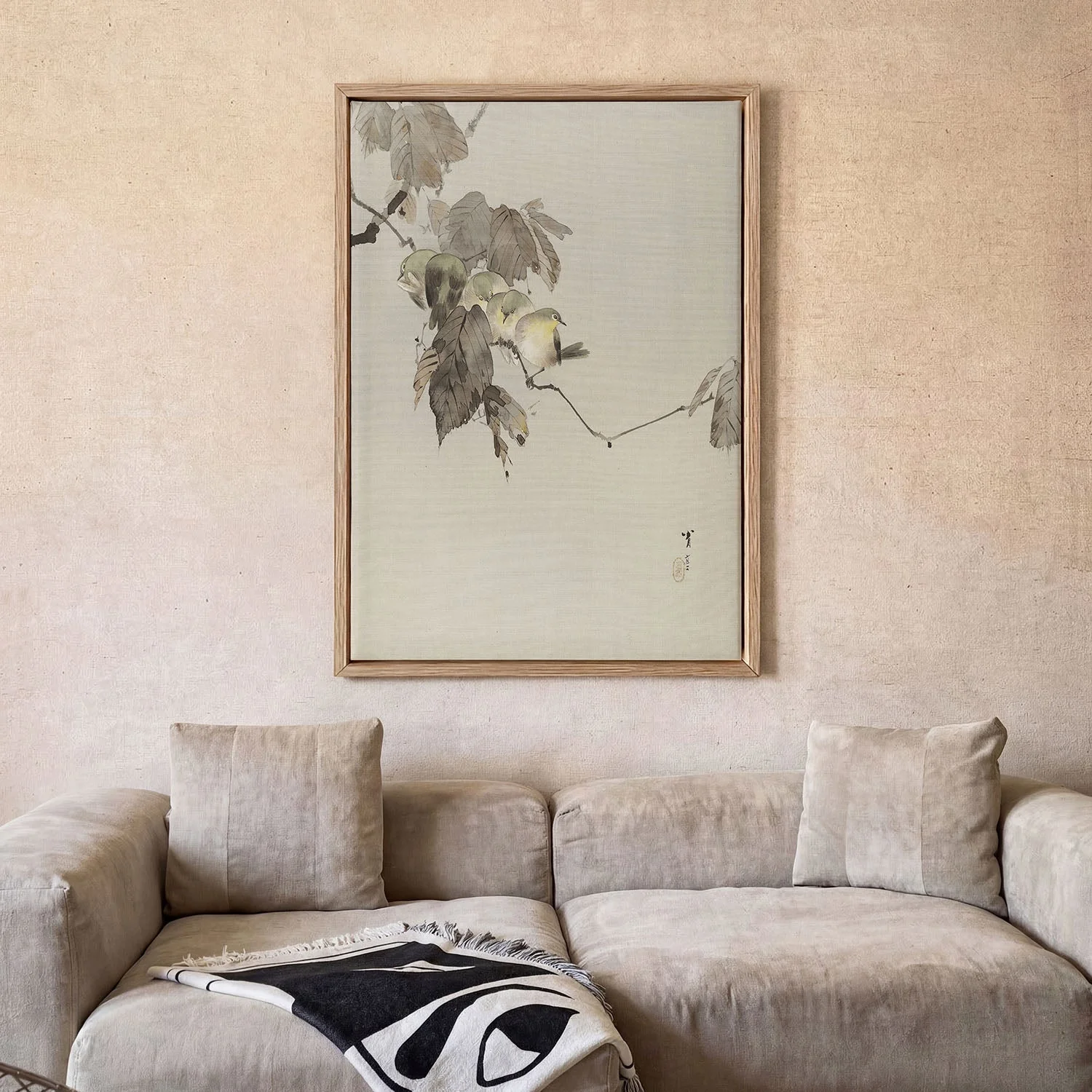 Birds on a Branch by Watanabe Seitei - Image 2