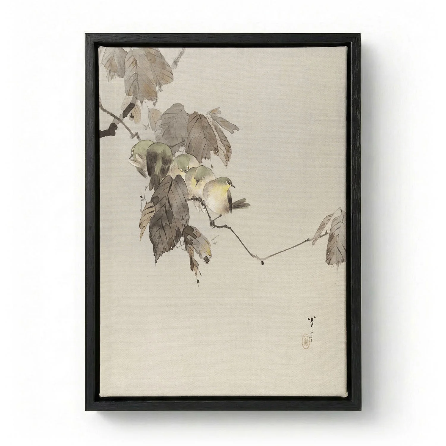 Birds on a Branch by Watanabe Seitei - Image 5