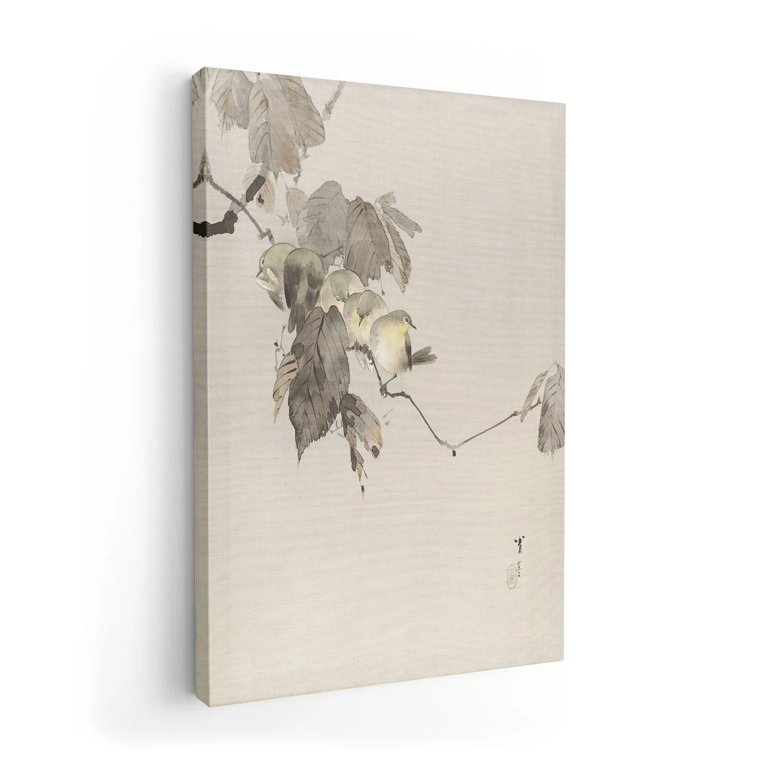 Birds on a Branch by Watanabe Seitei - Image 7