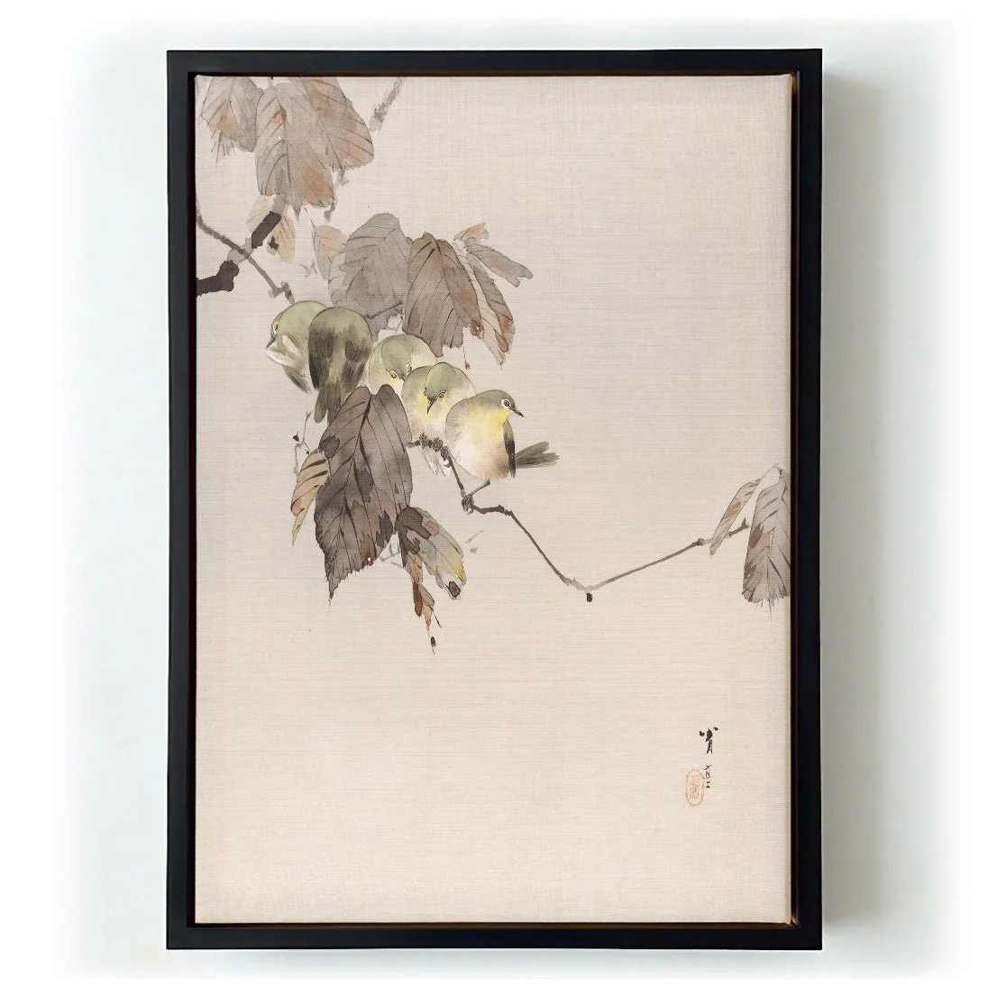 Birds on a Branch by WANTANABE SEITEI - Image 5