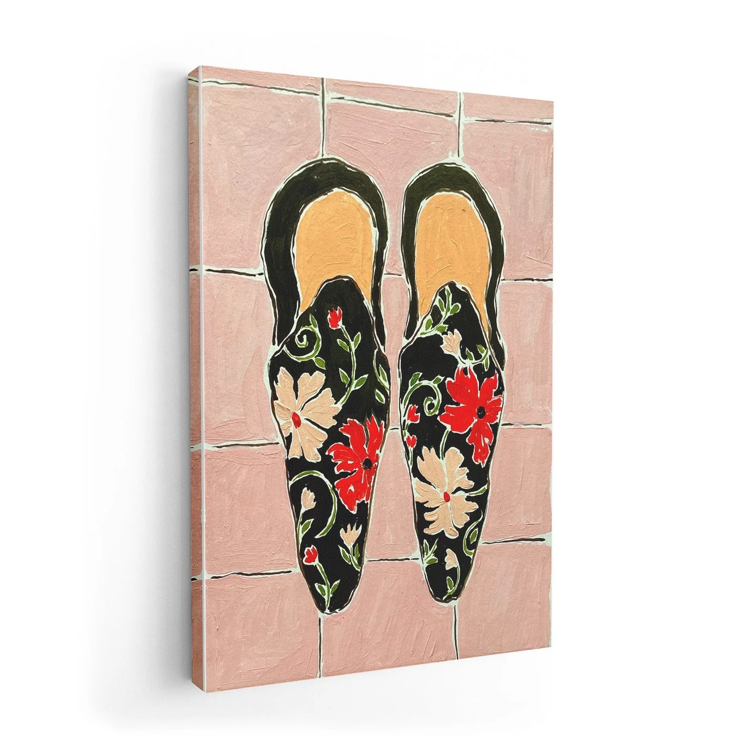 Black Shoes On Pink Tiles by Rushati Chowdhury - Image 7