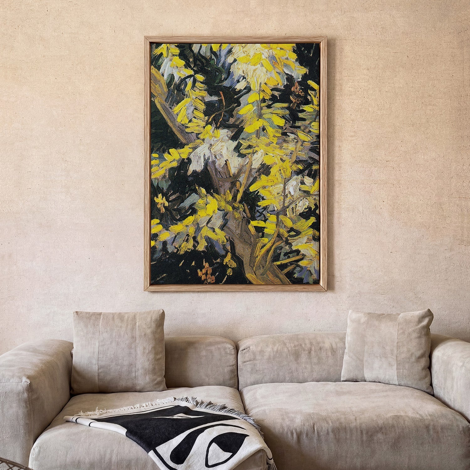 Blossoming Acacia Branches by Van Gogh - Image 2
