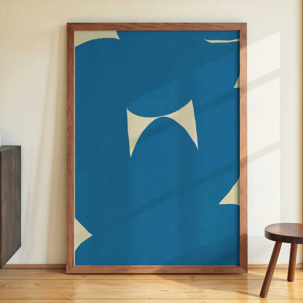 Blue Abstract Serenity by Little Dean - Image 3