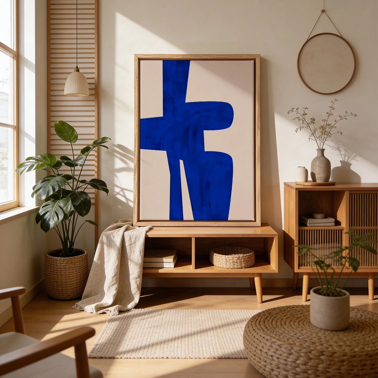 Blue Harmony Shape by Elena Ristova - Image 4