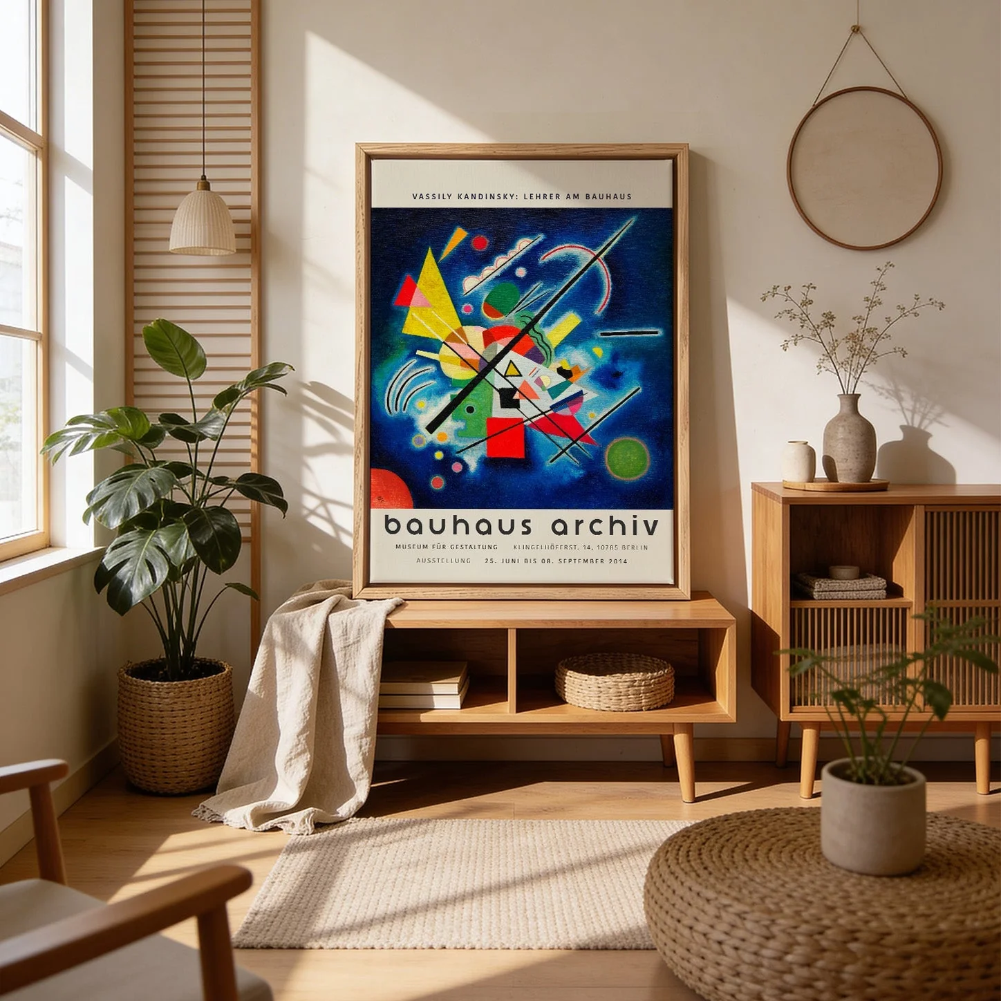 Blue Painting by Wassily Kandinsky Exhibition - Image 4