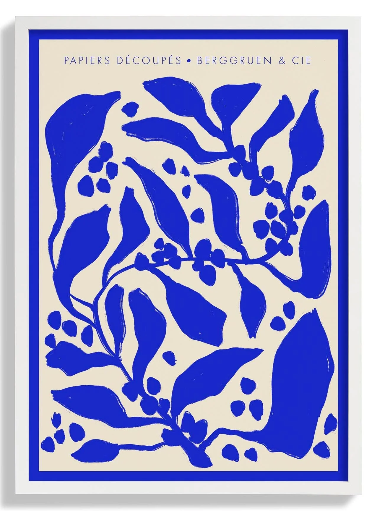 Blue Berries Papiers Découpés Art Exhibition - Image 5