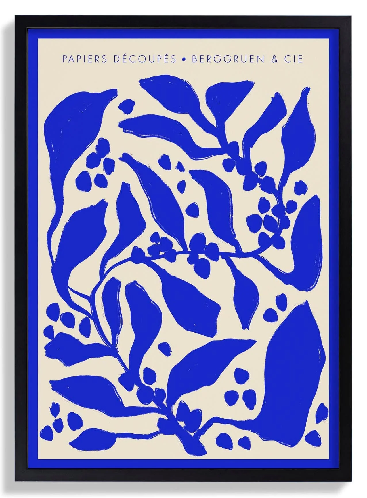 Blue Berries Papiers Découpés Art Exhibition - Image 6