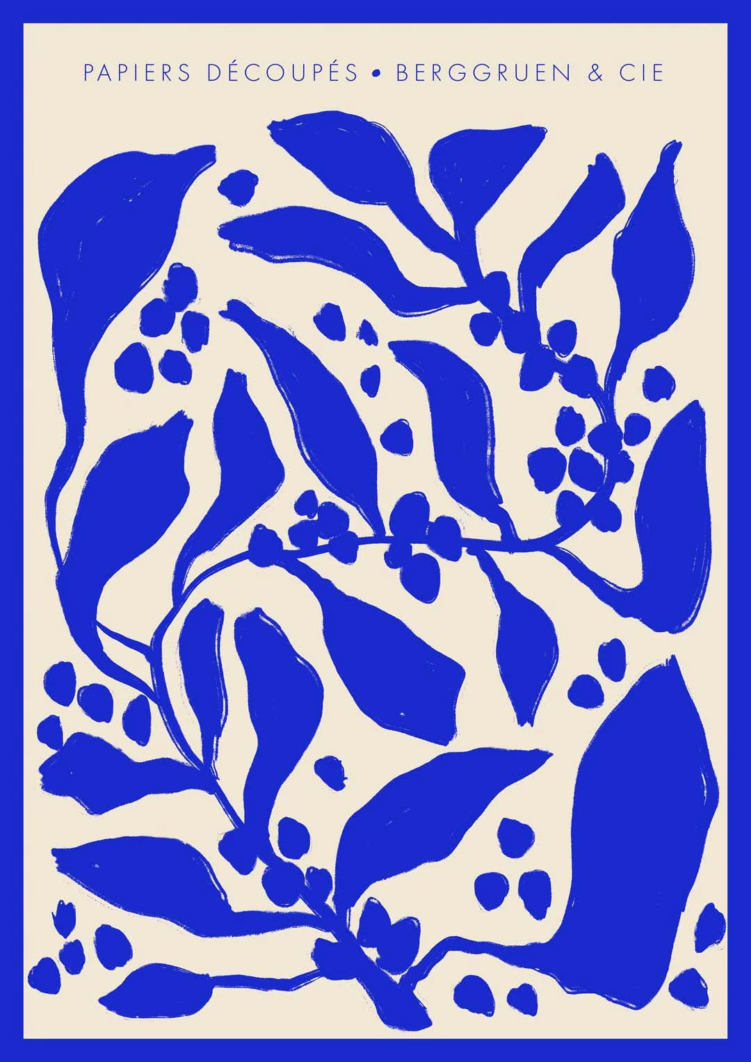 Blue Berries Papiers Découpés Art Exhibition - Image 8