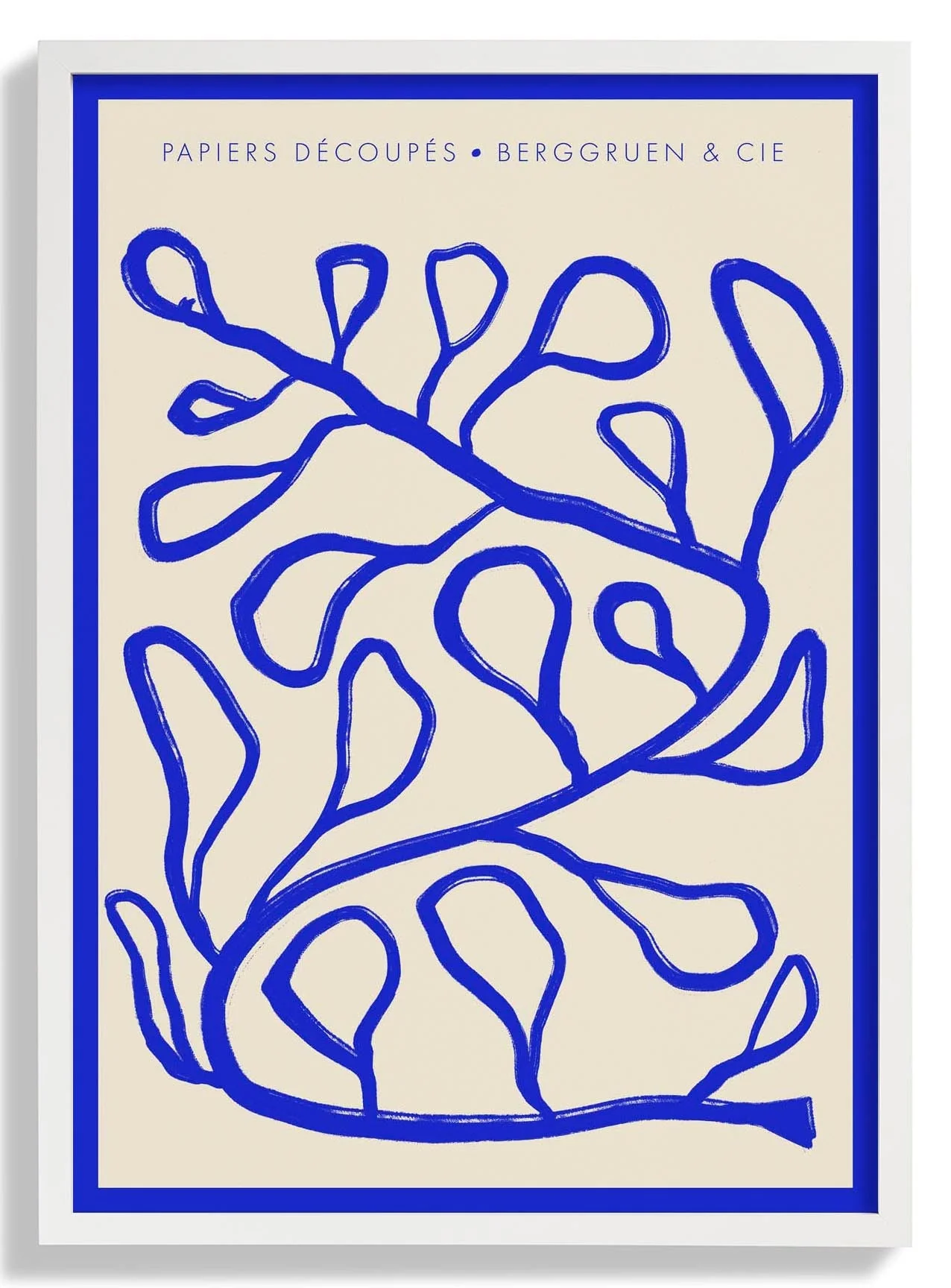 Blue lines Papiers Découpés Art Exhibition - Image 5