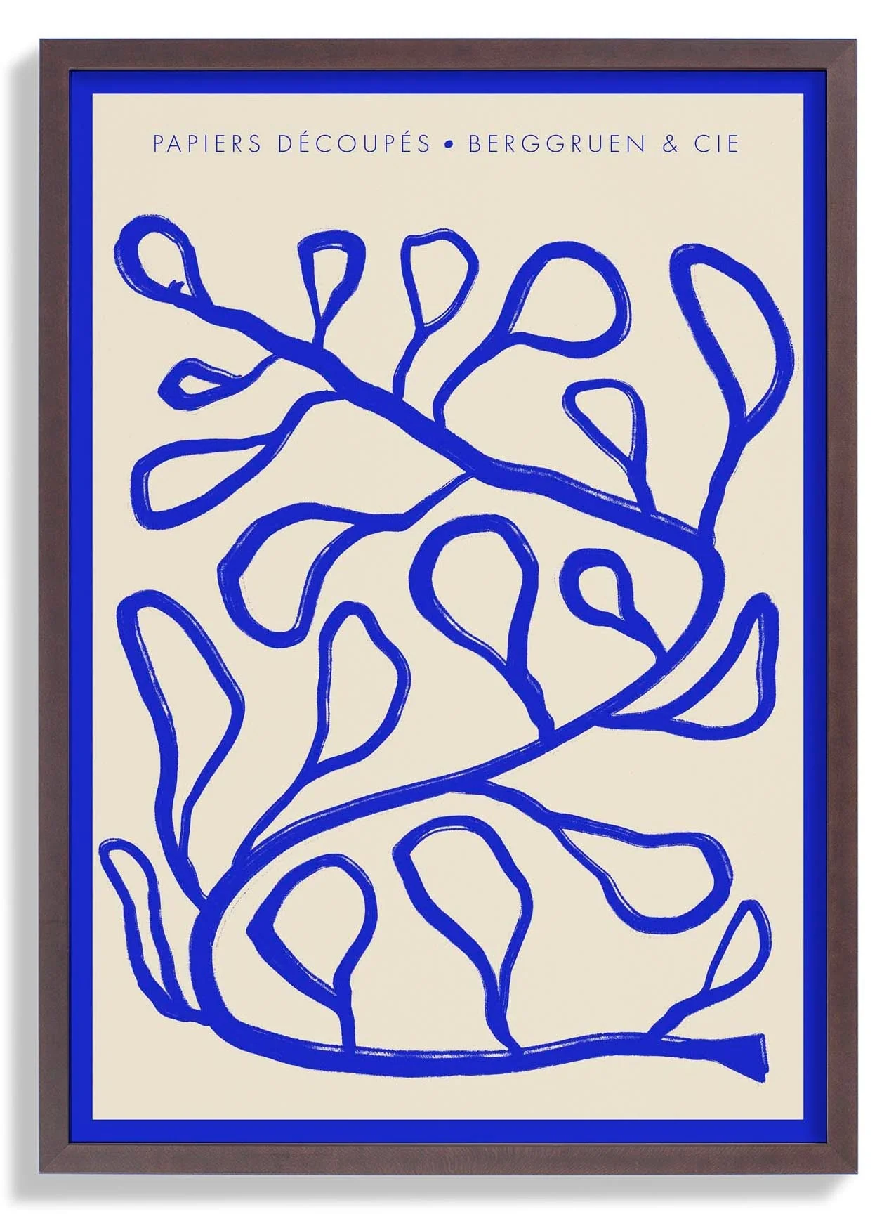 Blue lines Papiers Découpés Art Exhibition - Image 7
