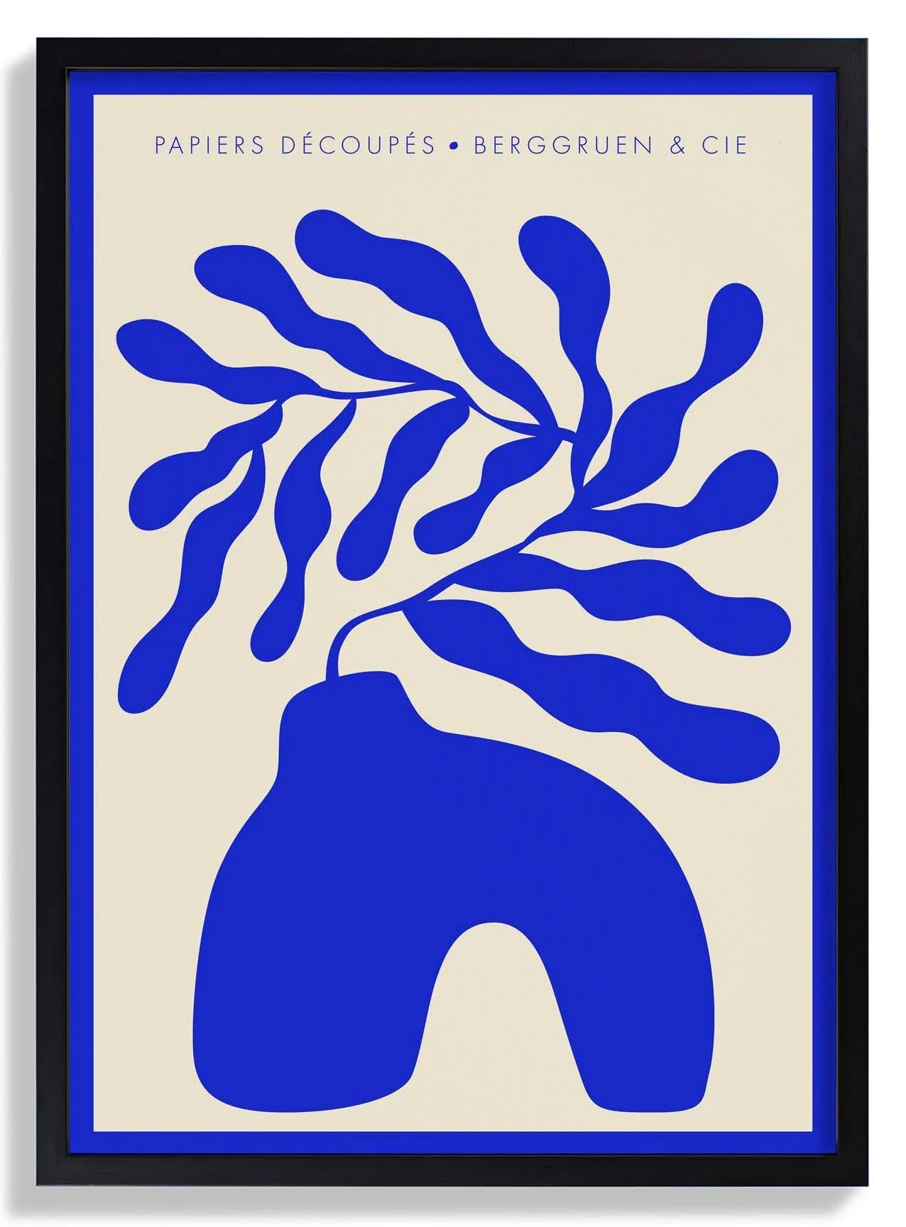 Blue Vase Papiers Découpés Art Exhibition - Image 6
